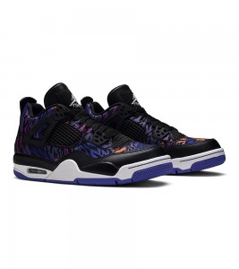 Кроссовки Jordan 4 Retro Black Rush Violet (GS) - ???? ?20