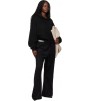 Худи Fear Of God Essentials Black Holiday Heavy Waffle 90s Hoodie