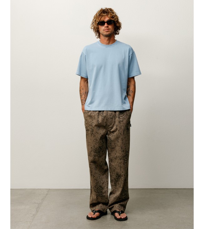Футболка Stussy Garment Dyed Ss Tee Dust Blue