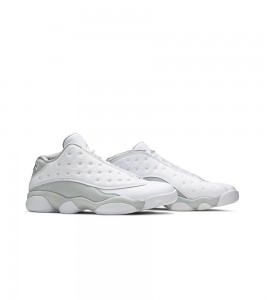Jordan 13 Retro Low Pure Platinum - Фото №2