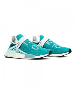 Кроссовки adidas Pharrell x NMD Human Race 'Dash Green' - Фото №2