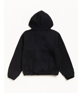 Куртка Stussy Work Jacket Unlined Canvas Black - Фото №2