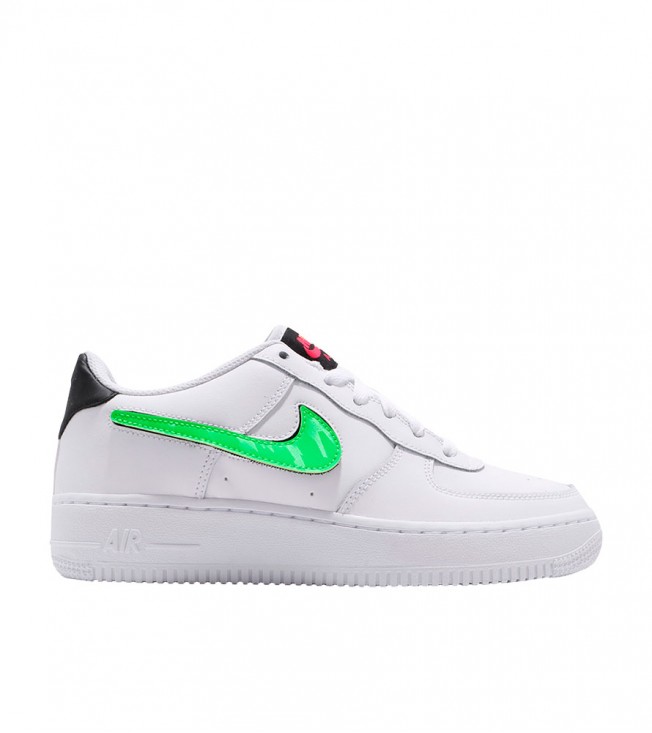 Nike Air Force 1 Low Removable Swoosh White Green Strike Gs