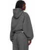 Худи Fear Of God Essentials Gray Holiday Embossed 90s Raglan Hoodie