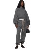 Худи Fear Of God Essentials Gray Holiday Embossed 90s Raglan Hoodie