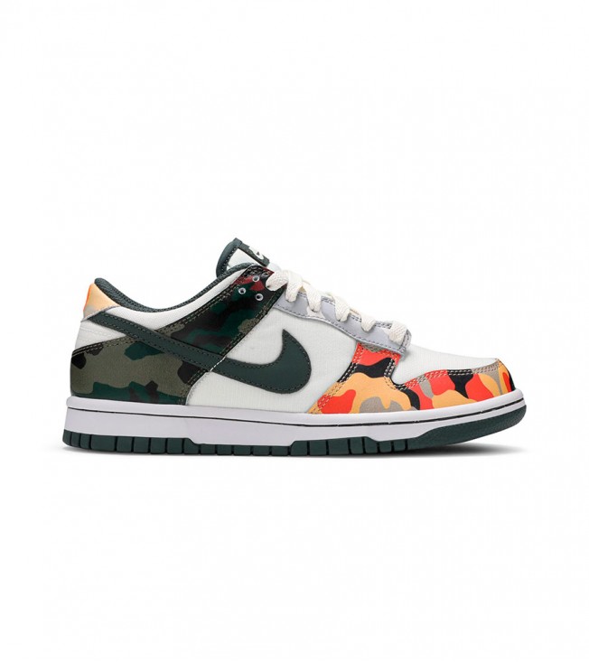 Nike Dunk Low SE Sail Multi-Camo (GS)