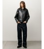 Куртка Stussy Garage Jacket Leather Black