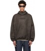 Худи Fear Of God Essentials Brown Holiday Faux-Suede Fleece Modern Hoodie
