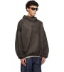 Худи Fear Of God Essentials Brown Holiday Faux-Suede Fleece Modern Hoodie