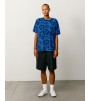Футболка Stussy Lazy Floral Tee Sport Blue