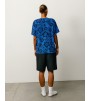 Футболка Stussy Lazy Floral Tee Sport Blue
