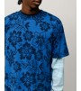 Футболка Stussy Lazy Floral Tee Sport Blue