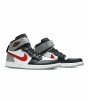 Кроссовки Air Jordan 1 Flyease Black Particle Grey