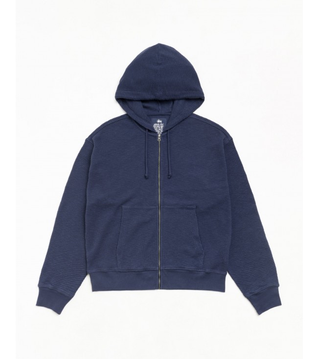 Худи Stussy Lightweight Thermal Hoodie Navy