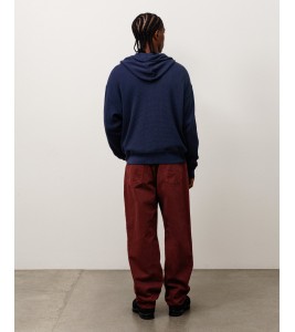 Худи Stussy Lightweight Thermal Hoodie Navy - Фото №2