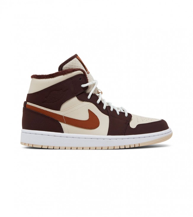Jordan 1 Mid SE Brown Basalt Oatmeal WMNS