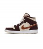 Jordan 1 Mid SE Brown Basalt Oatmeal WMNS