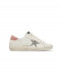 Golden Goose Super-Star White Silver Glitter Pink (WMNS)
