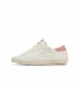 Golden Goose Super-Star White Silver Glitter Pink (WMNS)
