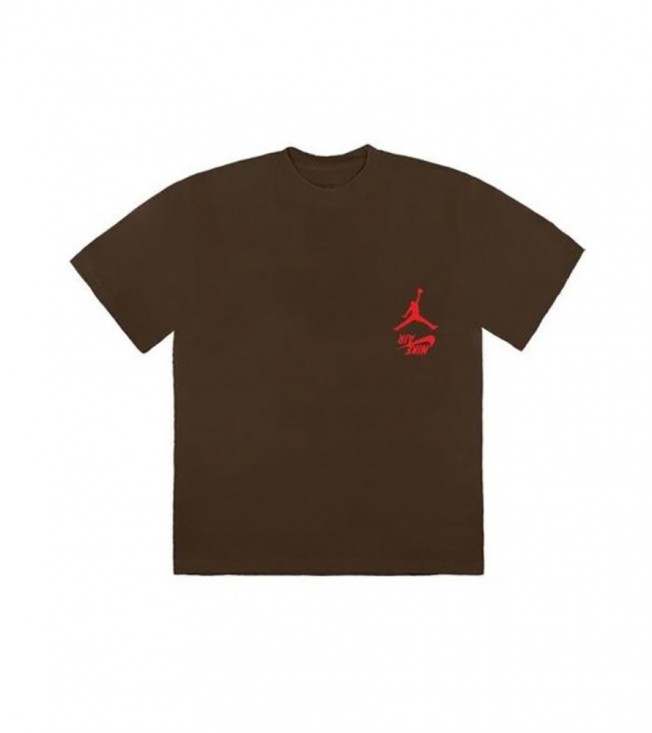 Футболка Travis Scott x Jordan Cactus Jack Highest Brown