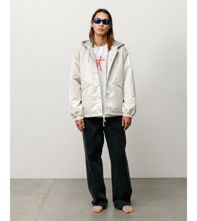 Куртка Stussy Hooded Coaches Jacket Bone