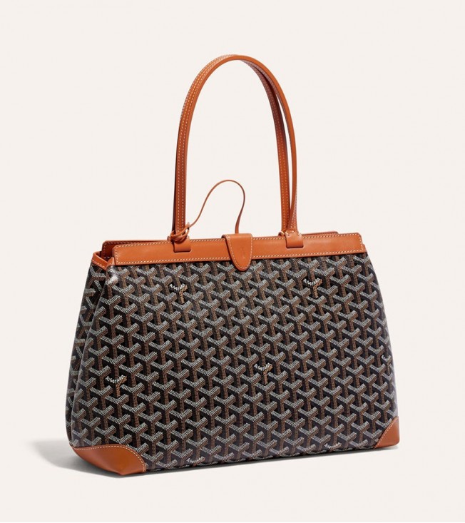 Сумка Goyard Bellechasse Biaude PM Bag Black & Tan