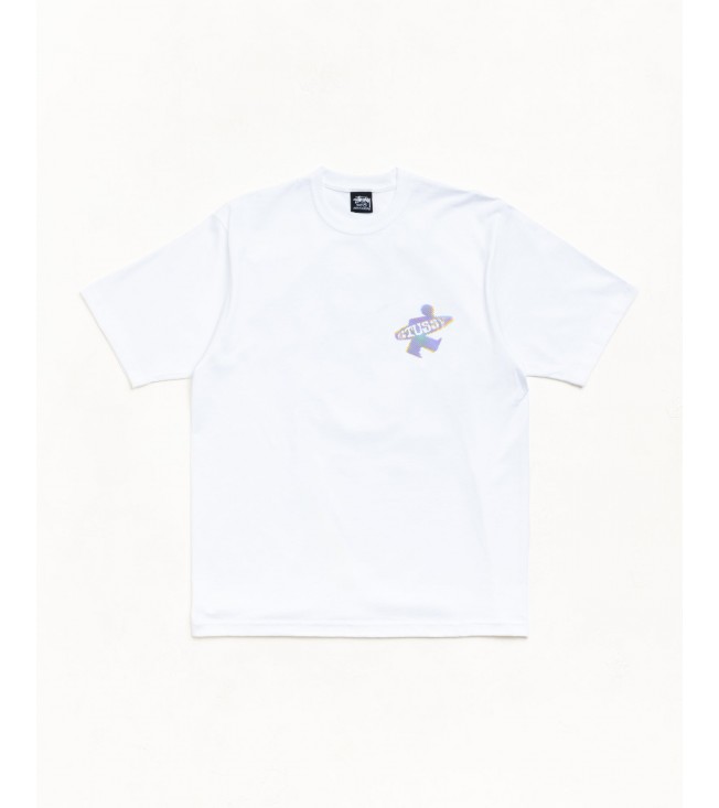 Футболка Stussy Dot Surf Puff Print Tee White