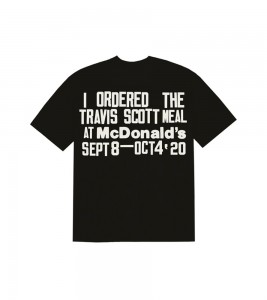 Футболка Travis Scott x CPFM 4 CJ Burger Mouth Black - Фото №2