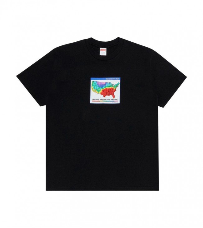 Футболка Supreme Weather Tee Black