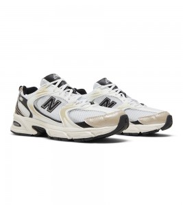 New Balance 530 White Light Gold Metallic - Фото №2