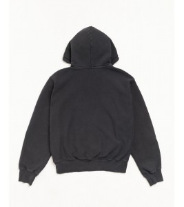 Худи Stussy Block Sport Hoodie Garment Dyed Faded Black - Фото №2