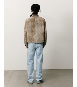Куртка Stussy Garage Jacket Suede Suede - ???? ?20