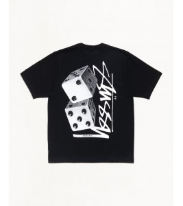 Футболка Stussy Tall Dice Tee Black - ???? ?20