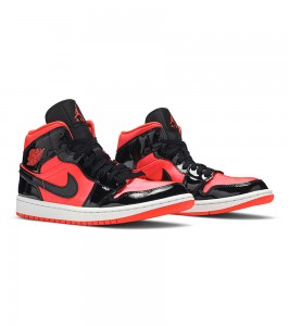 Кроссовки Jordan 1 Mid Hot Punch Black WMNS - ???? ?20