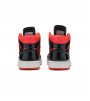Кроссовки Jordan 1 Mid Hot Punch Black WMNS