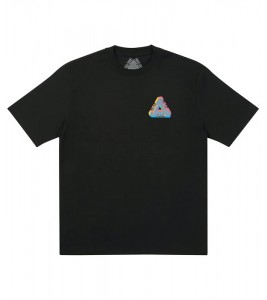 Футболка Palace Tri-Ferg Colour Blur T-Shirt Black - Фото №2