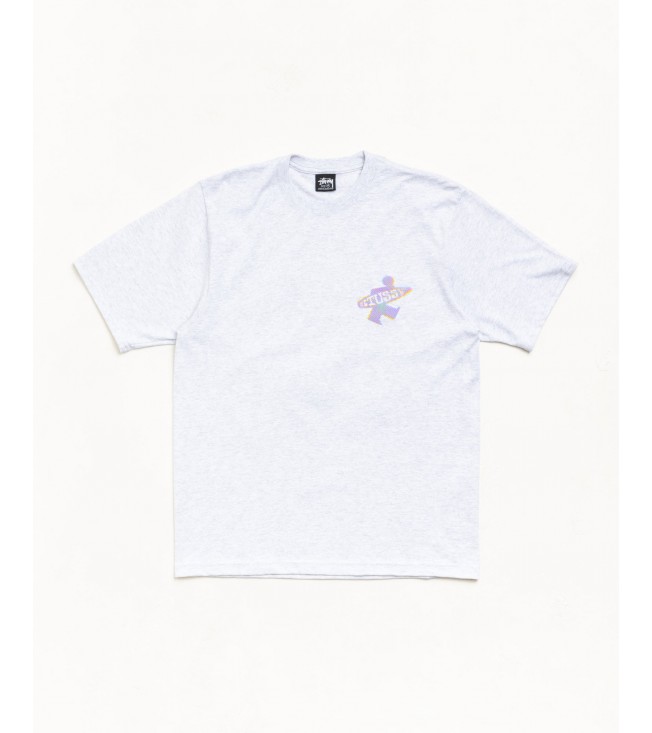 Футболка Stussy Dot Surf Puff Print Tee Ash Heather