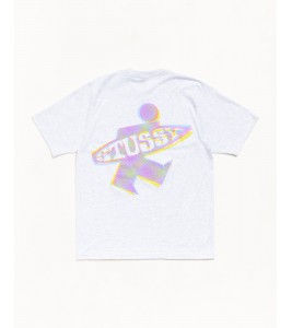 Футболка Stussy Dot Surf Puff Print Tee Ash Heather - ???? ?20