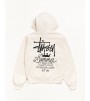 Худи Stussy Summer Classics Hoodie Garment Dyed Bone