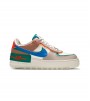 Nike Air Force 1 Shadow Sail Signal Blue Green WMNS
