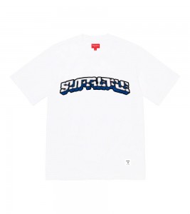 Supreme Block Arc S/S Top White