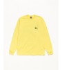Лонгслив Stussy Basic Stüssy Ls Tee Lemon