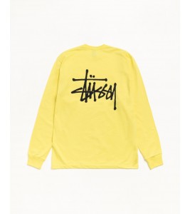 Лонгслив Stussy Basic Stüssy Ls Tee Lemon - ???? ?20
