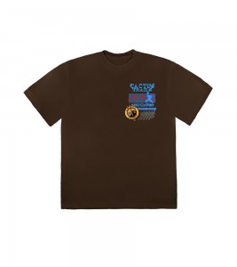 Футболка Travis Scott Cactus Trails Assn Brown