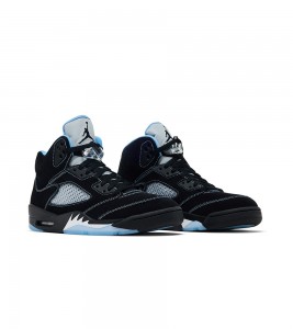Jordan 5 Retro Black University Blue (2026) - Фото №2