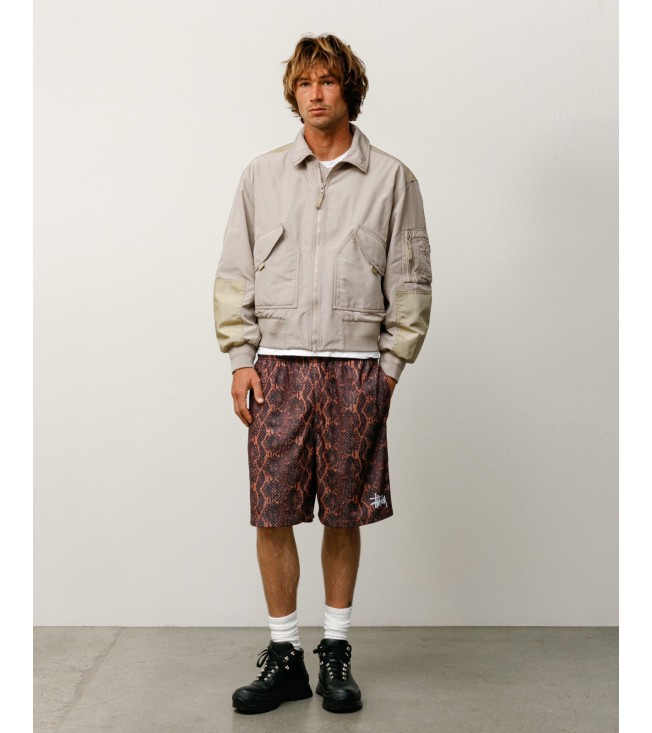 Шорты Stussy Basic Mesh Short Snake