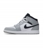 Jordan 1 Mid Light Smoke Grey (GS)
