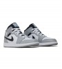 Jordan 1 Mid Light Smoke Grey (GS)
