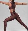 Леггинсы Alo Yoga Airlift High-Waist Mesh Infatuation Brownstone