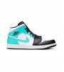Кроссовки Jordan 1 Mid Tropical Twist Igloo